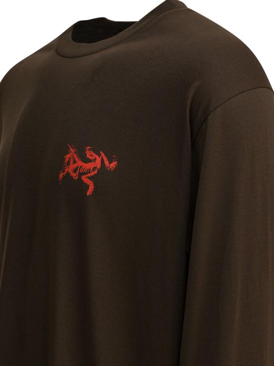 26SS 아크테릭스 크래그 슬 코튼 롱슬리브 티 X000009537KRAGG SLCTN TTLSCAROB DINASTY A Brown - ARC`TERYX