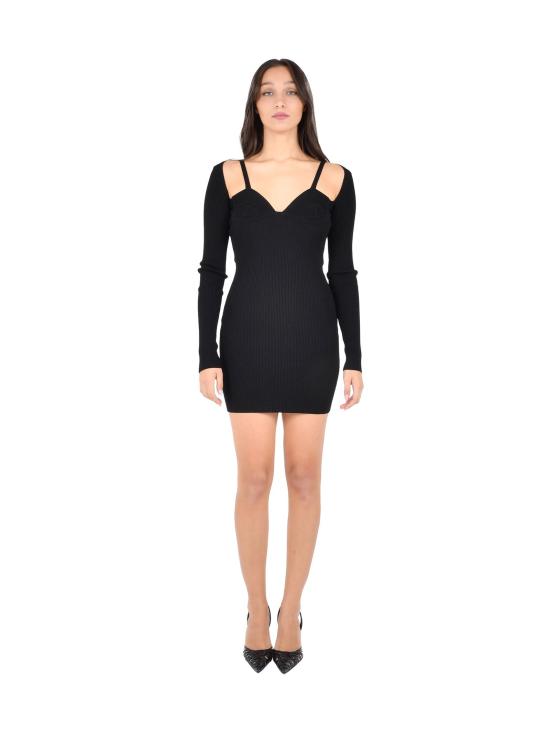 25FW 넨시 도자카 숏 원피스 NDKT0888000100 BLACK