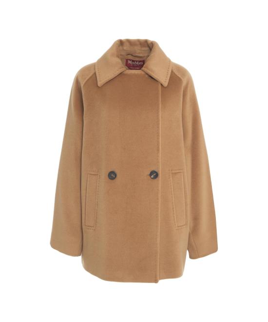 25FW 막스마라 아리아노 더블 브레스티드 울 피코트 ARIANO 002 MARRONE