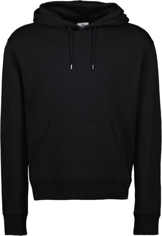 25FW 쿠레쥬 후드 티셔츠 325JHO042JS02349999 BLACK