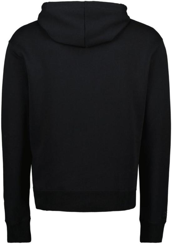 25FW 쿠레쥬 후드 티셔츠 325JHO042JS02349999 BLACK - COURREGES