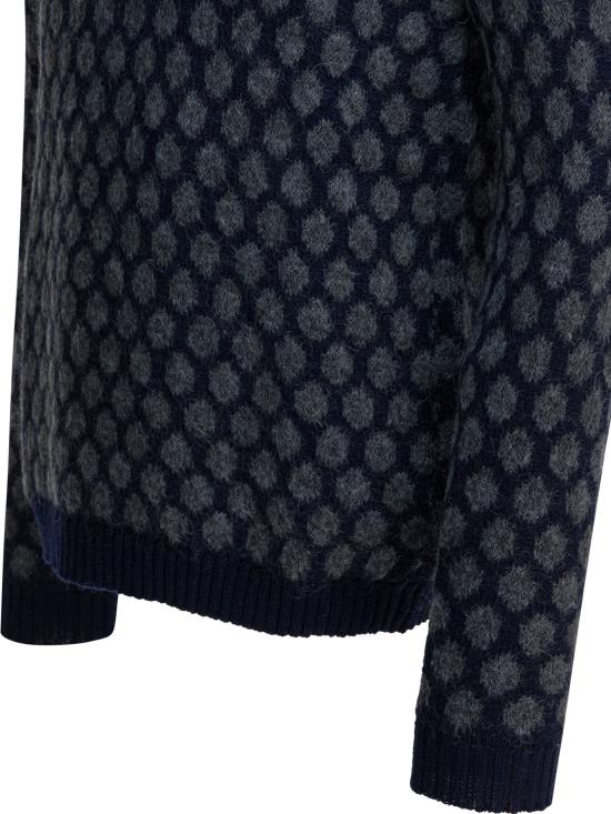 25FW 라키 스웨터 PAUL WV WMBLU NOTTE GRIGIO Blue - RAKKI