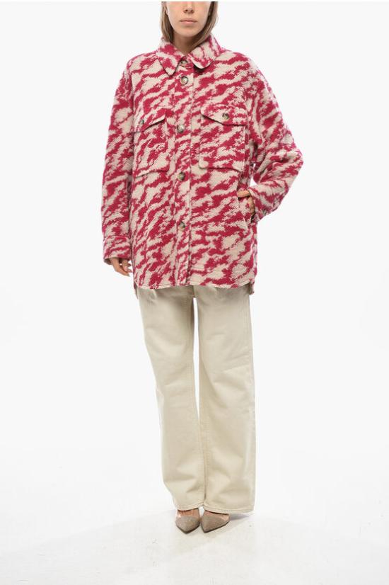  이자벨마랑 코트 MA0020FEB3D02E RYBE Beige Rosa - ISABEL MARANT