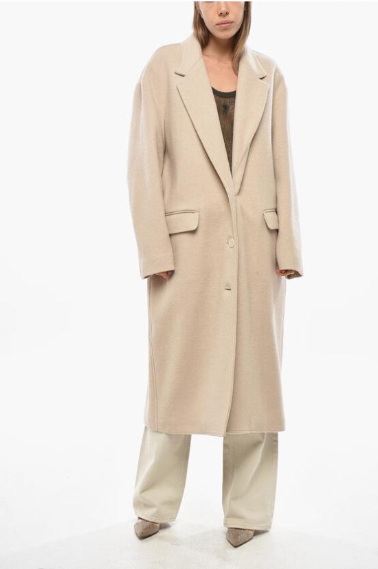  이자벨마랑 에페지아 코트 MA0265FA B3D03I 90BE Beige - ISABEL MARANT