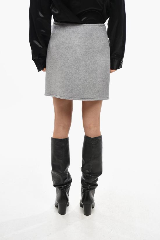  토리버치 숏 스커트 164407 030 Gray - TORY BURCH