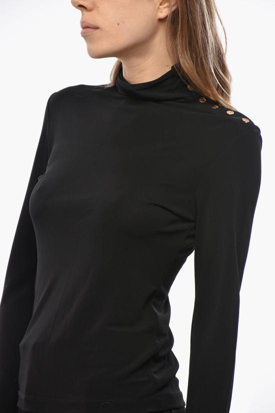  토리버치 긴팔 티셔츠 153897 001 Black - TORY BURCH