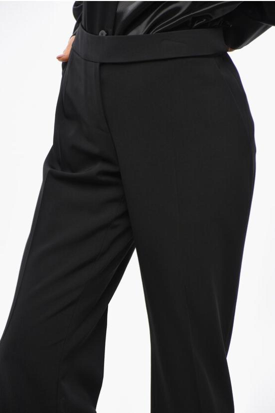  스텔라 맥카트니 스트레이트 팬츠 640088 3CU704 1000 Black - STELLA MCCARTNEY