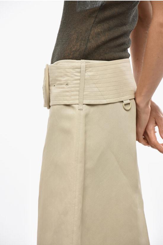  버버리 롱 스커트 8087482OAT Beige - BURBERRY