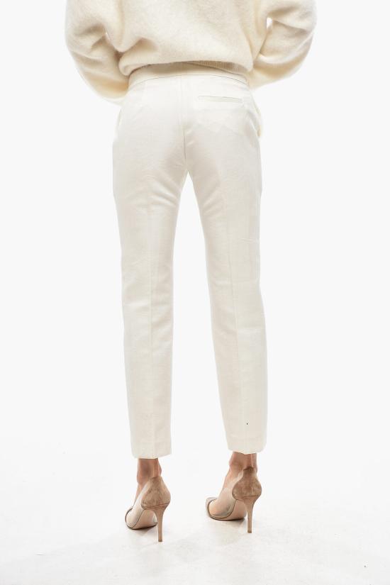  사 수 파이 크롭 팬츠 W23301 SWL 0101 White - SA SU PHI