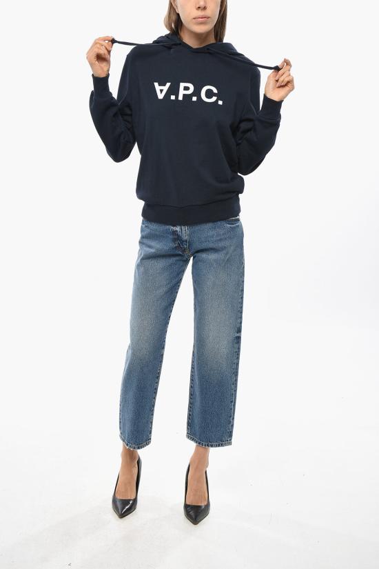  아페쎄 후드 티셔츠 COHBN M27908 TIQ Blue - A.P.C.