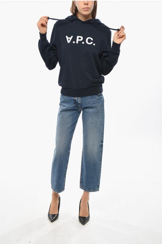  아페쎄 후드 티셔츠 COHBN M27908 TIQ Blue - A.P.C.