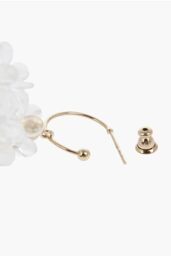  시몬로샤 이어링 ERG16 0903 CLEAR White - SIMONE ROCHA