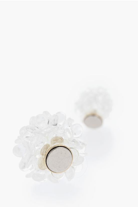  시몬로샤 이어링 ERG14 0903 CLEAR White - SIMONE ROCHA