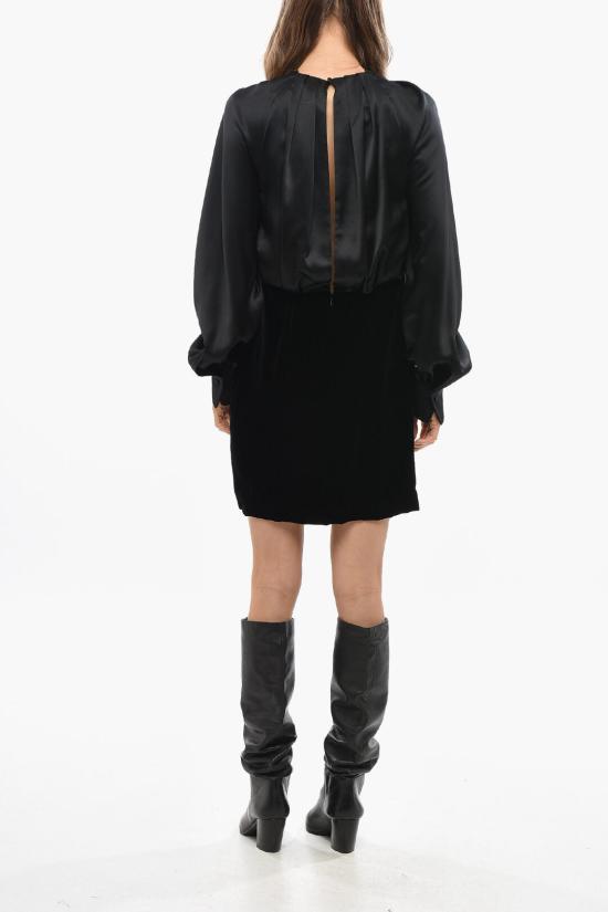  막스마라 숏 원피스 2421226054600 001 Black - MAX MARA