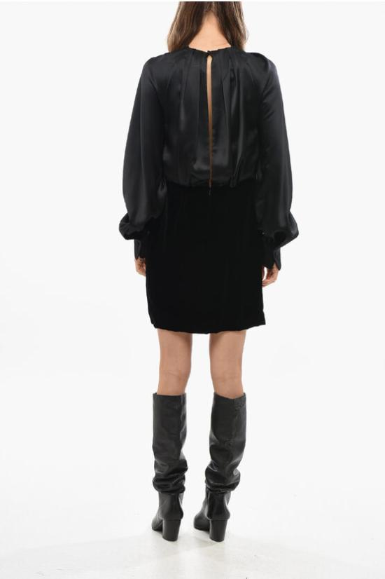  막스마라 숏 원피스 2421226054600 001 Black - MAX MARA