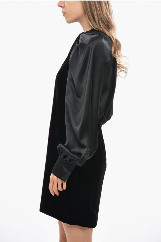  막스마라 숏 원피스 2421226054600 001 Black - MAX MARA