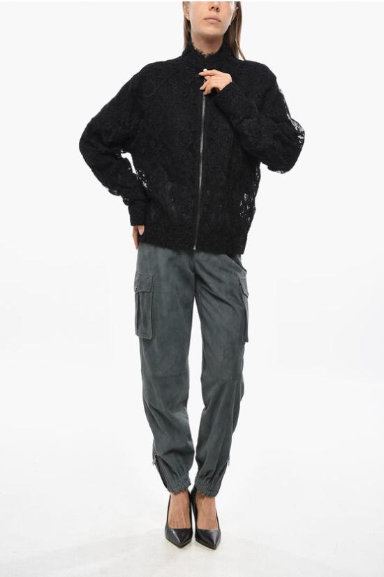  에르마노 설비노 봄버 자켓 D452I300BXD 95708 Black - ERMANNO SCERVINO