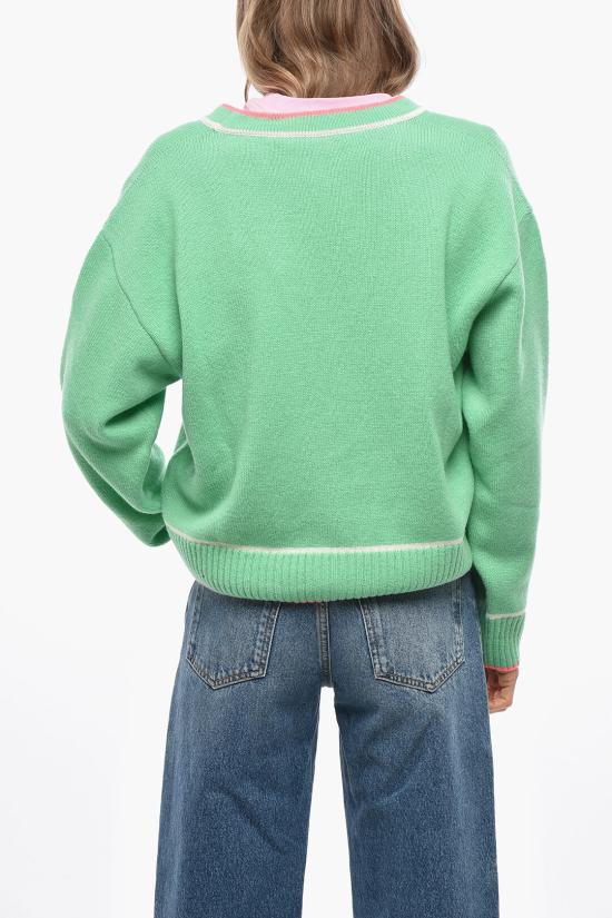  엠에스지엠 가디건 3441MDM118 237282 34 Green - MSGM