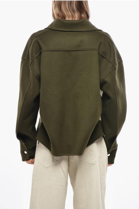  사 수 파이 코트 W24805 0750 Military Green - SA SU PHI