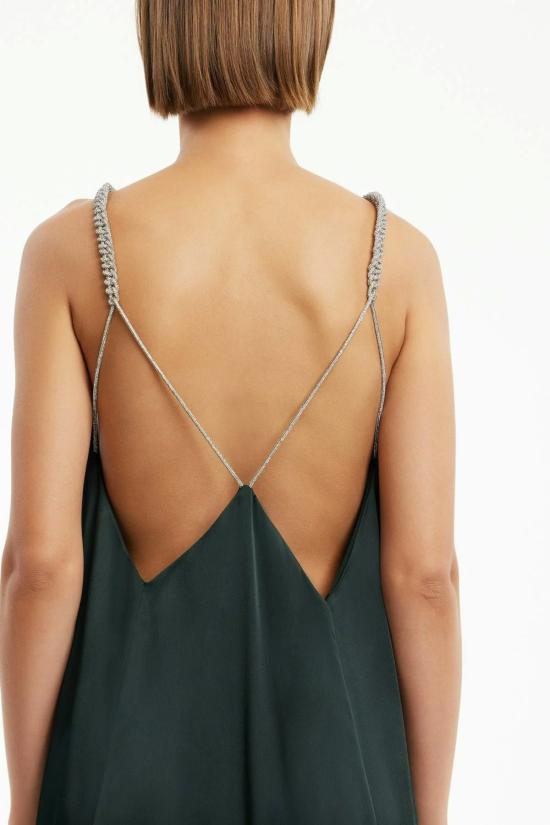  시그니피컨트 아더 롱 원피스 Significant Other Abbey Trapeze 맥시 드레스 에메랄드 - SIGNIFICANT OTHER