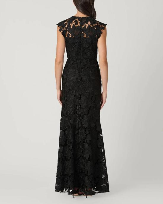  쇼산나 롱 원피스 쇼샤나 레이븐 드레스 제트 블랙 - SHOSHANNA