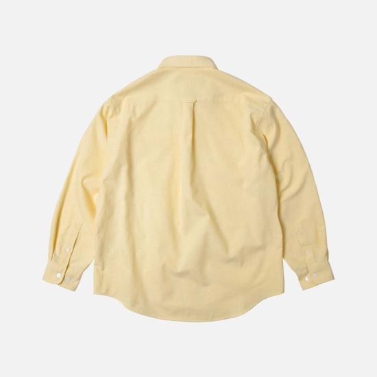  프리즘웍스 긴팔 셔츠 Og 옥스포드 오버사이즈 - FRIZMWORKS