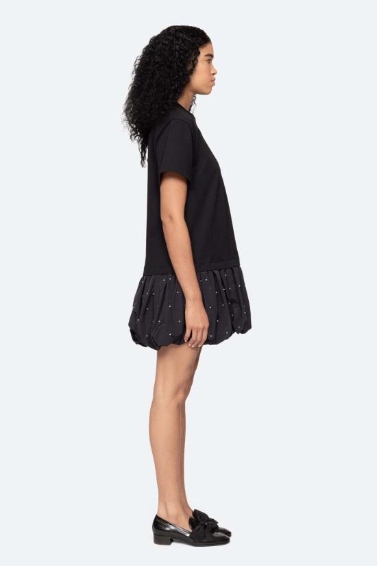  씨뉴욕 숏 원피스 Sea Ny Alberta 콤보 드레스 - SEA NY