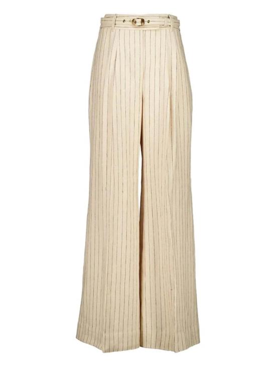  짐머만 스트레이트 팬츠 레벨리온 핀스트라이프 와이드 팬츠