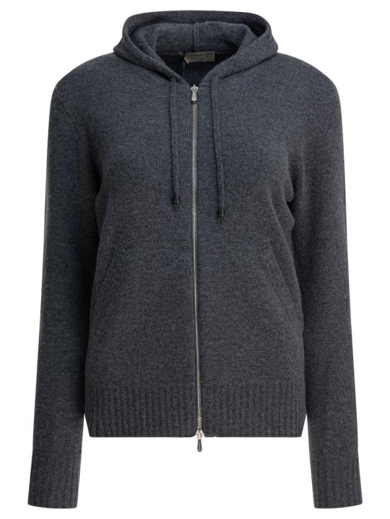 25FW 드루모어 후드 티셔츠 L8K221UL670 SMOKE GREY