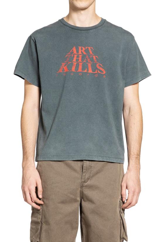 25FW 갤러리 디파트먼트 반팔 티셔츠 TFL10292 LIGHTVINTAGEBLACK Black