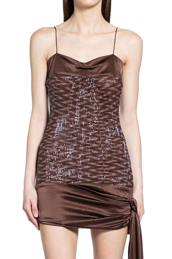 25FW 노올스 숏 원피스 AW25BEDR0AU PURPLE