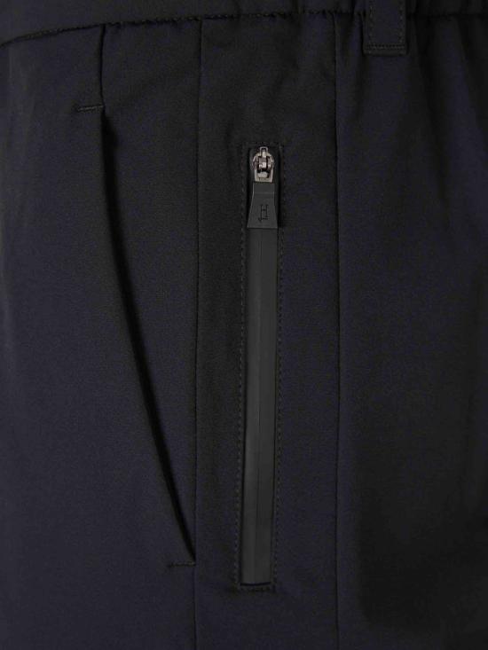 25FW 에르노 숏팬츠 PT000156U 9300 Black - HERNO