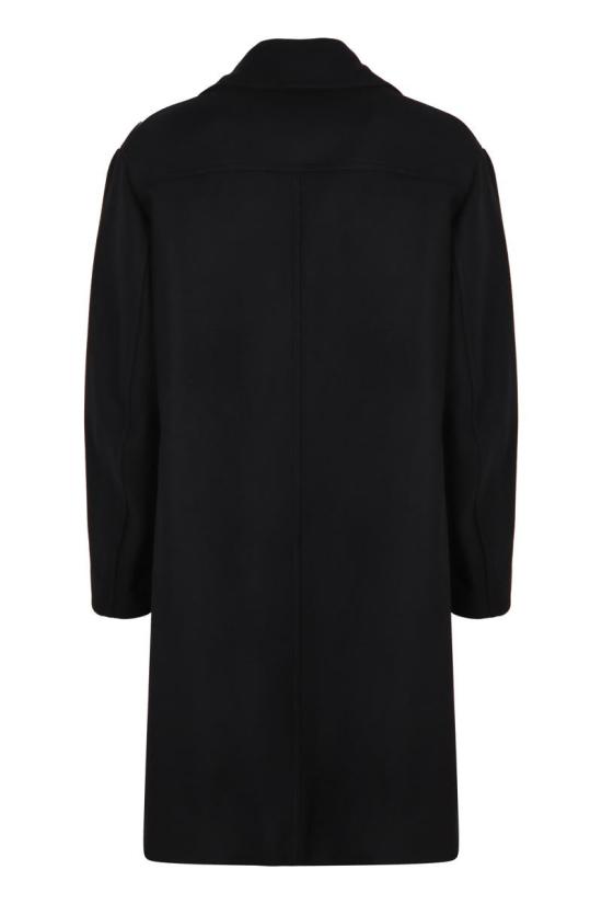 25FW 드리스 반 노튼 코트 2520202342216 900 Black - DRIES VAN NOTEN