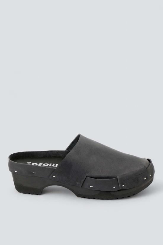  Rosa Mosa 뮬/슬리퍼 로사 모사 블랙 다크 솔 도나우 클로그