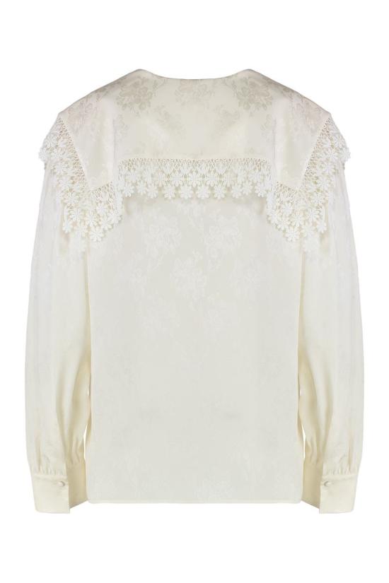 25FW 끌로에 블라우스 CH25WHT15323 107 WHITE - CHLOE