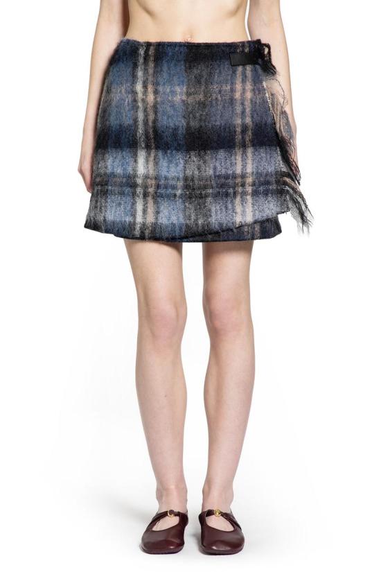 25FW 로에베 스커트 S540Y08XC0 4985 BLUE