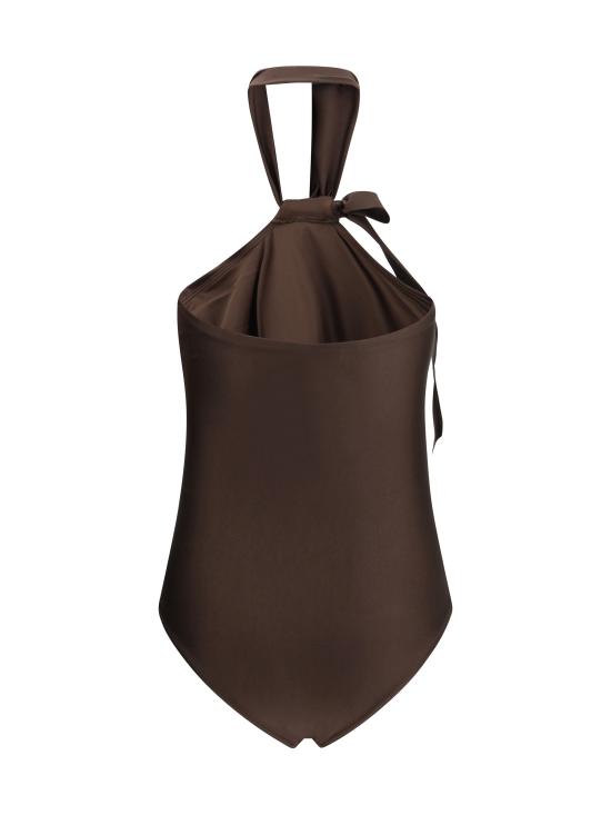 26SS 짐머만 비키니 수영복 5101WRS261 SEPI BROWN - ZIMMERMANN