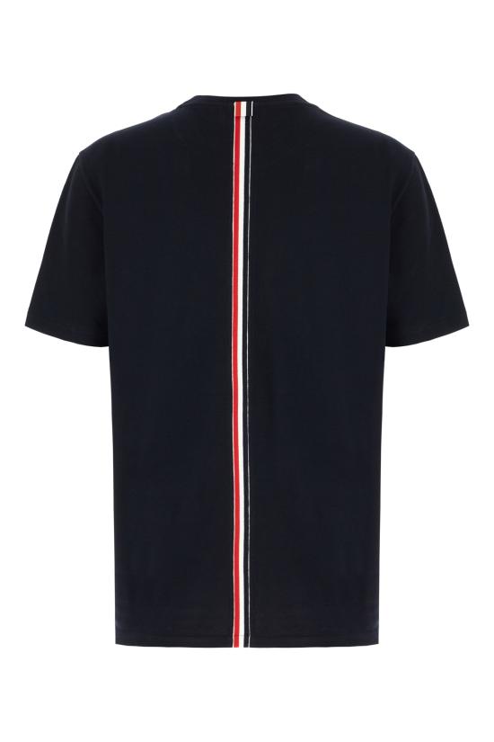 26SS 톰브라운 반팔 티셔츠 MJS056A00050 415 NAVY - THOM BROWNE