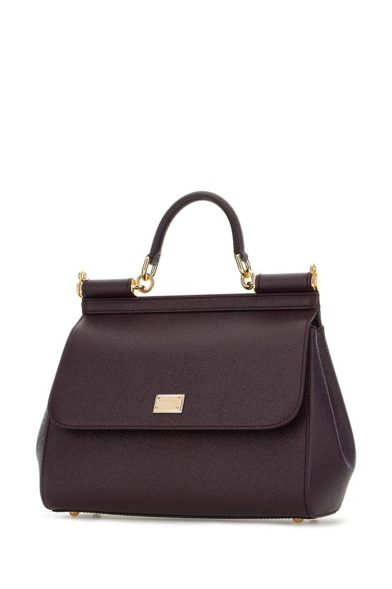 26FW 돌체앤가바나 라지 시실리 핸드백 BB6002B1001 8M073 MOSTO - DOLCE & GABBANA