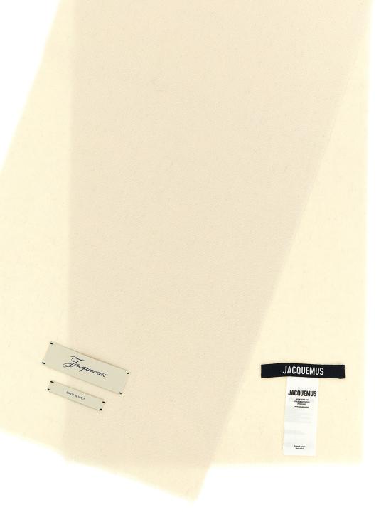 25FW 자크뮈스 머플러/스카프 25HACM00726AK00249110 Beige - JACQUEMUS