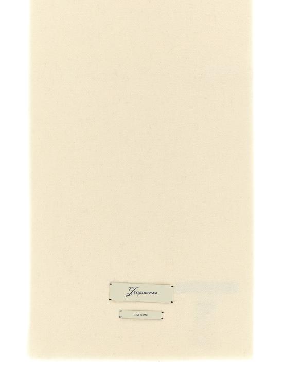 25FW 자크뮈스 머플러/스카프 25HACM00726AK00249110 Beige - JACQUEMUS