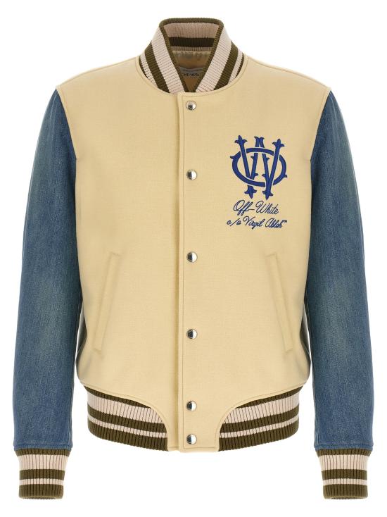 25FW 오프화이트 봄버 자켓 OMEH053F25FAB00417461746 Multicolor