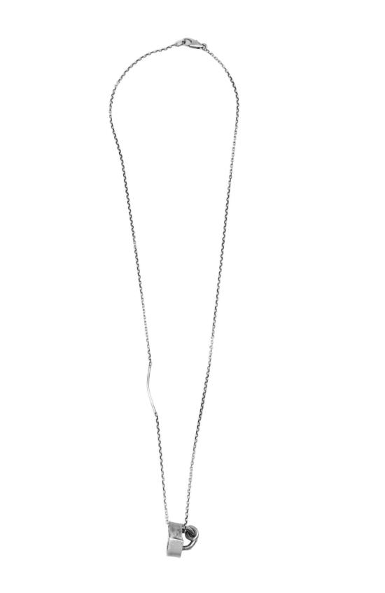  타이틀 오브 워크 네크리스 작품 제목 랜덤 링 목걸이