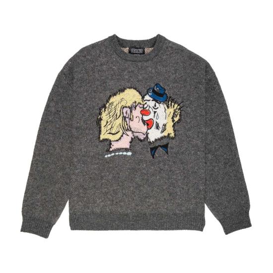  파스 드 메르 스웨터 Pas De Mer Hard Times 점퍼 그레이