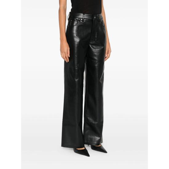 25FW 애니빙 가죽 팬츠 A 06 11292 BLK26 BLACK - ANINE BING