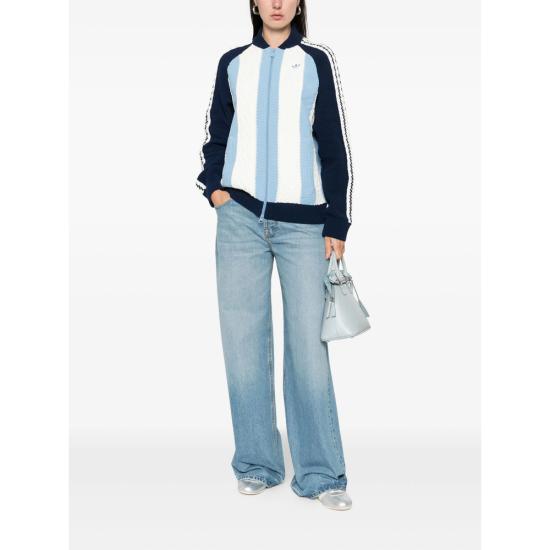 25FW 아디다스 자켓 KS7803 BLUE WHITE - ADIDAS