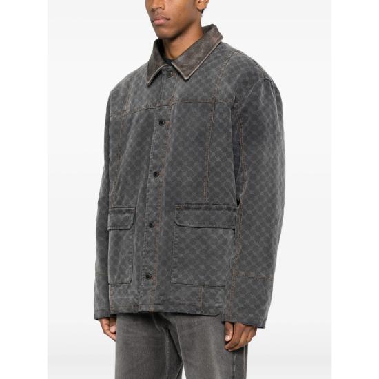 25FW 데일리 페이퍼 자켓 2523035 MONOGRAM GREY - DAILY PAPER