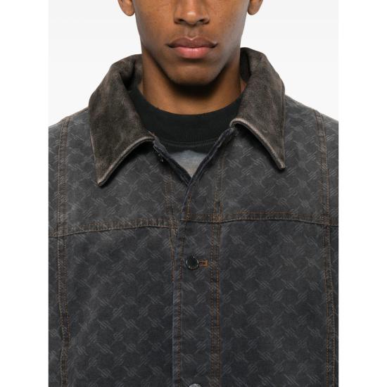 25FW 데일리 페이퍼 자켓 2523035 MONOGRAM GREY - DAILY PAPER