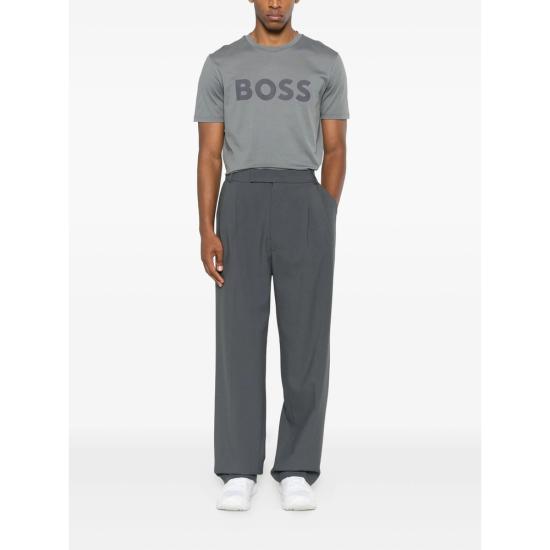 25FW 보스 탑 50481923 062 GREY - BOSS