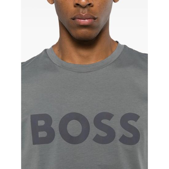25FW 보스 탑 50481923 062 GREY - BOSS